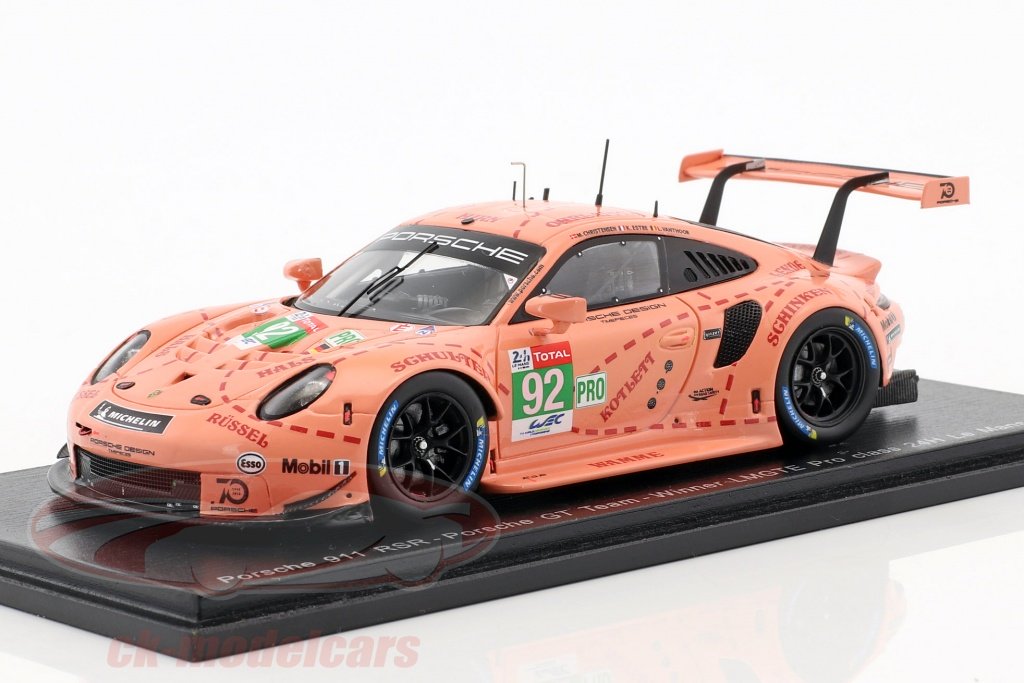 MICHAEL CHRISTENSEN 2018 PORSCHE GT TEAM PORSCHE 911 (991) RSR